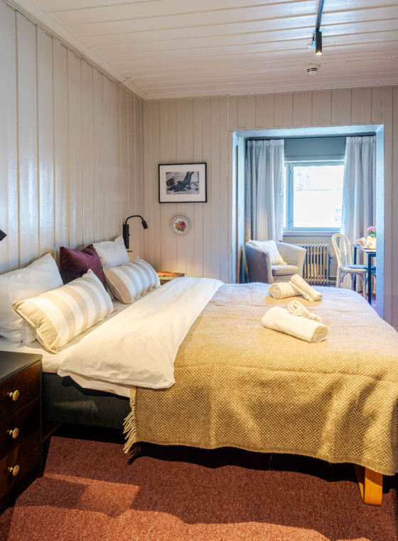 Bringenatten hotell, dobbeltrom. Foto Lars Storheim (2)